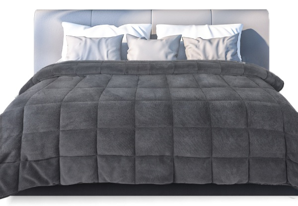 DreamZ Quilt Doona Comforter Blanket - Available in Two Colours & Three Sizes