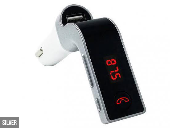Hands-Free Bluetooth Car FM Transmitter