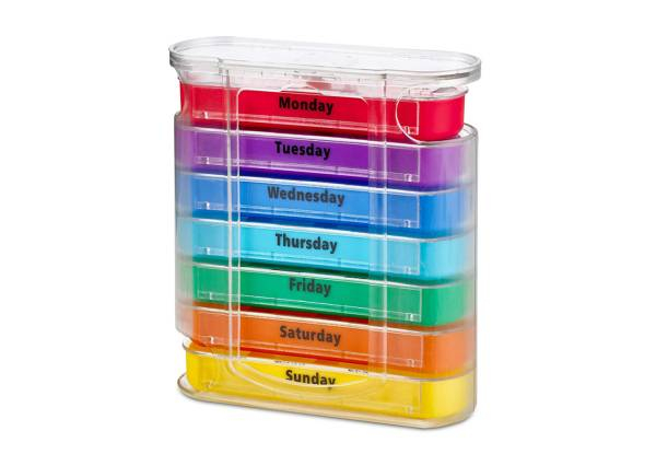 Weekly Seven-Day Pill Organiser - Option for Two