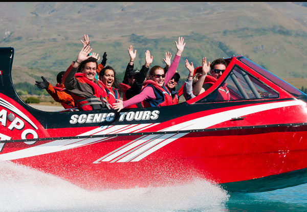 45-Minute Lake Tekapo Jet Boat Tour - Options up to Ten People Available