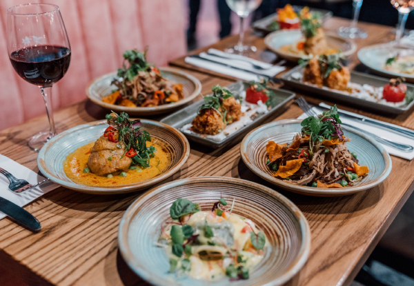 From $139 for a Five- or Seven-Course Pacific Fusion Set Menu for 2 People at Ernesto's - Optional Wine Match, Tables of 2 to 8