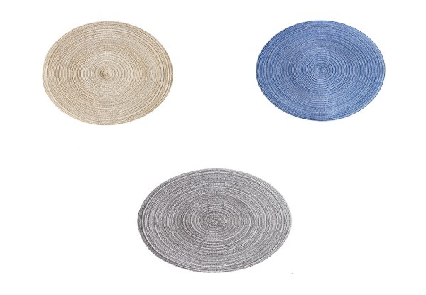 Pack of Four Placemats - Three Colours & Two Sizes Available