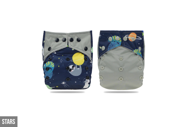 Pair of Premium Cloth Nappies - Four Styles Available