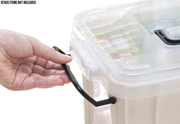 Large First Aid Plastic Storage Container