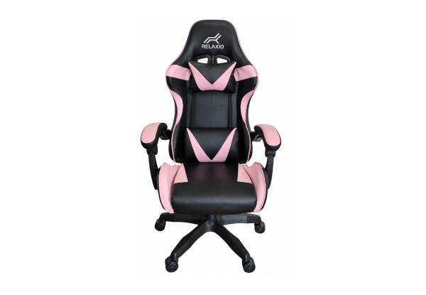 Adjustable Gaming Chair with Lumbar Support & Headrest - Available in Five Colours