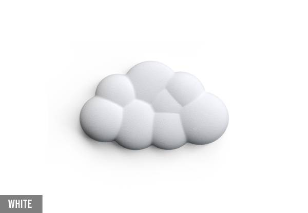 Cloud-Shaped Mouse Wrist Rest Pad - Seven Colours Available
