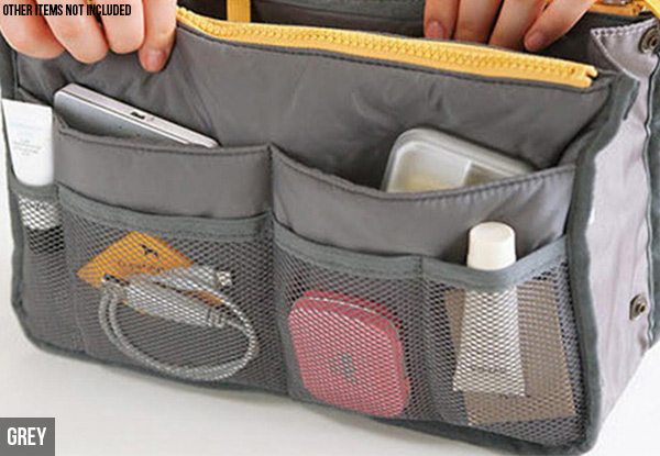 Bag Organiser - Four Colours Available with Free Delivery