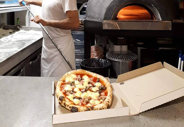 $20 Takeaway Voucher for Authentic Wood-Fired Pizza in the Traditional Italian Way
