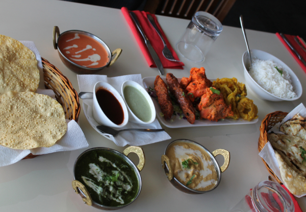 Four-Course Indian Vegetarian Feast for Two - Options for up to Six People & Non-Vegetarian Feasts