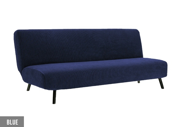 Stretchable Armless Sofa Cover - Available in Six Colours & Three Sizes