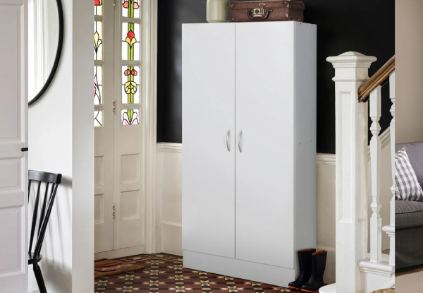 Clevedon Shoe Storage Cabinet - Two Colours Available