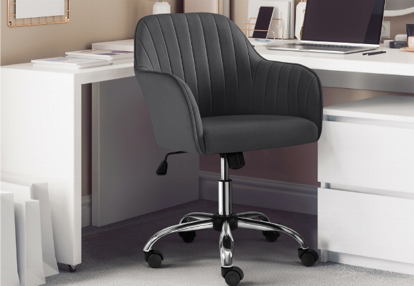 Modern Velvet Computer Office Chair