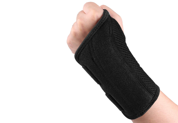 Wrist Brace Support with Metal Stabiliser - Option for Small to Extra Large