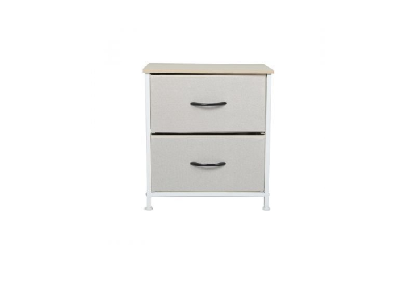 Two-Drawer Bedside Table