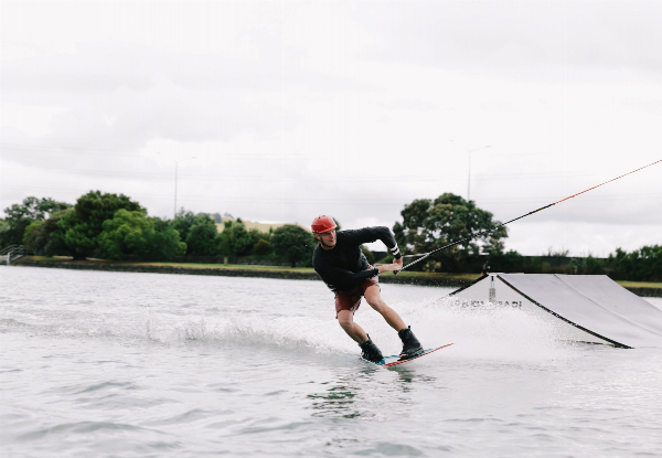 20-Minute Pass for Auckland's Only Wakeboarding Park incl. Gear Hire & Five-Minute Lesson - Options for Two People, Families & Two-Hour Exclusive Hire