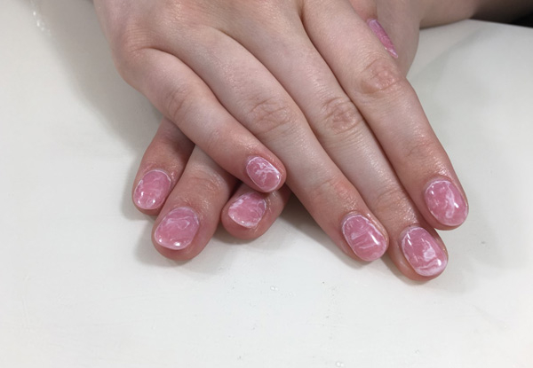 Manicure & Pedicure with Polish - Option for Gel Pedicure or SNS Dipping Powder Manicure