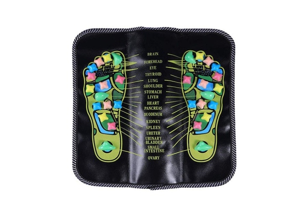 Reflexology Foot Massage Mat - Option for Two with Free Delivery