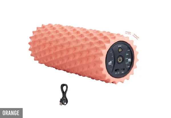 Five-Speed Vibrating Massage Foam Roller - Two Colours Available