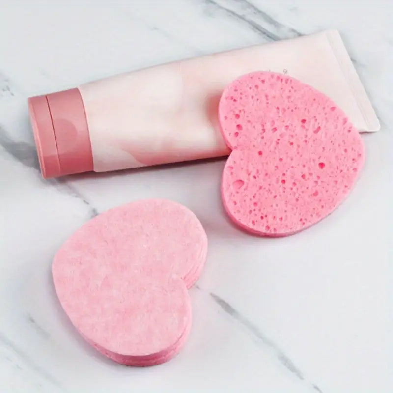 50-Piece Facial Cleansing Sponge - Two Colours Available
