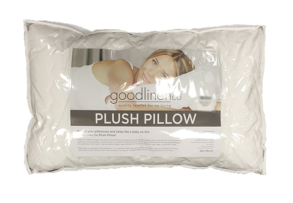 Good Linen Plush Pillow