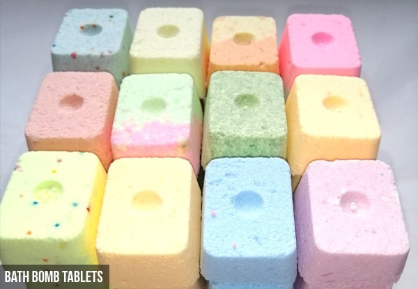 24-Pack of Bath Bomb Tablets