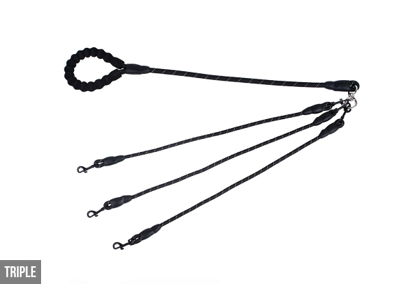 Split Pet Lead - Two Options & Two Colours Available