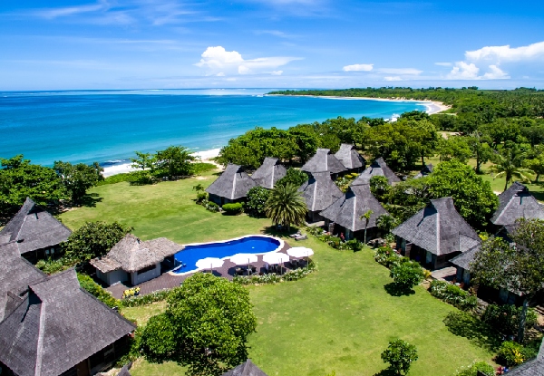 Per-Person, Twin-Share Five-Day Fijian Golfing Getaway incl. Return Flights to Nadi, Return Transfers, Accommodation at Yatule Resorts & Spa in a Pool View Bure, Daily Breakfast, & Two Rounds of Golf at the Natadola Bay Championship Golf Course
