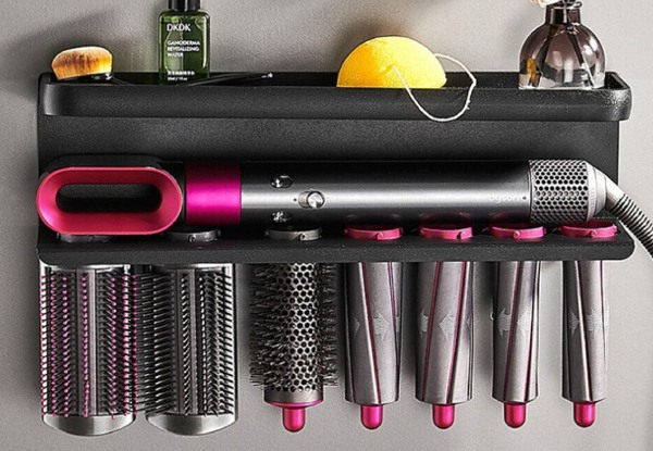 Wall Mount Hair Dryer Stand Holder Compatible with Dyson
