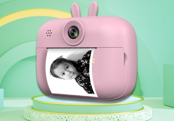 Kid's HD Digital Instant Printing Camera - Two Colours Available