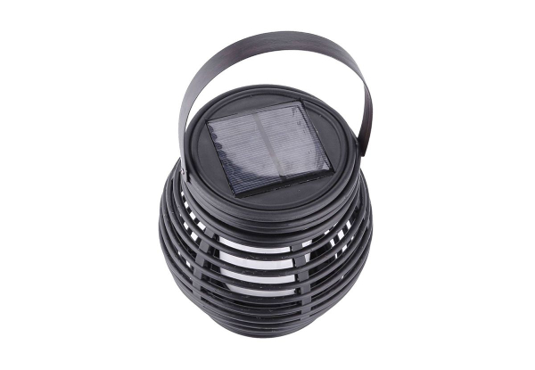 Rattan Solar Lantern - Option for Two-Pack