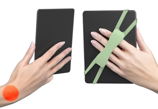 Two-Pack Comfortable Tablet Hand Strap - Available in Two Colours