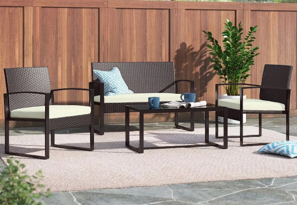 Thea Outdoor Rattan Set