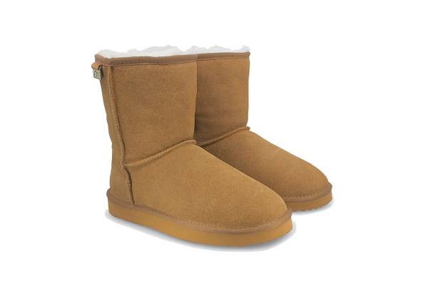 Ugg Roughland Water-Resistant Unisex Short Suede Classic Sheepskin Boots - Available in Two Colours & Nine Sizes