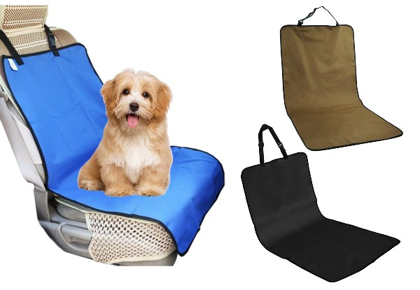 Pet Car Seat Cover - Three Colours & Two-Pack Available