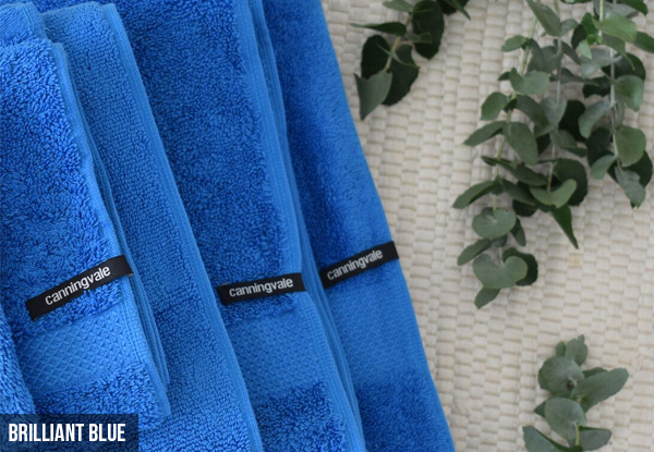 Canningvale Six-Piece Towel Set - Six Colours Available with Free Delivery