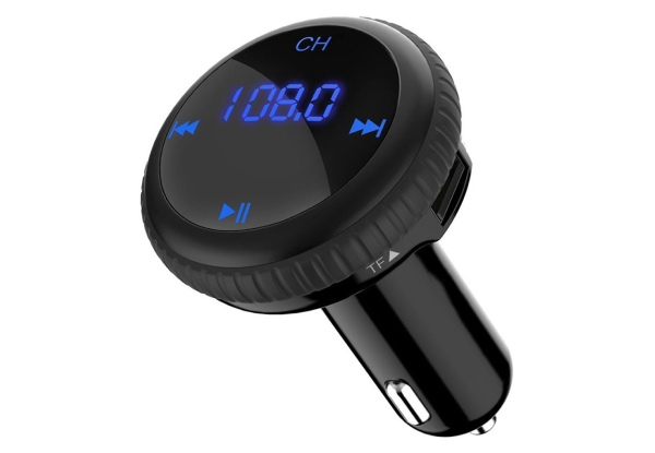 Wireless MP3 FM Transmitter Car Kit - Two Colours Available
