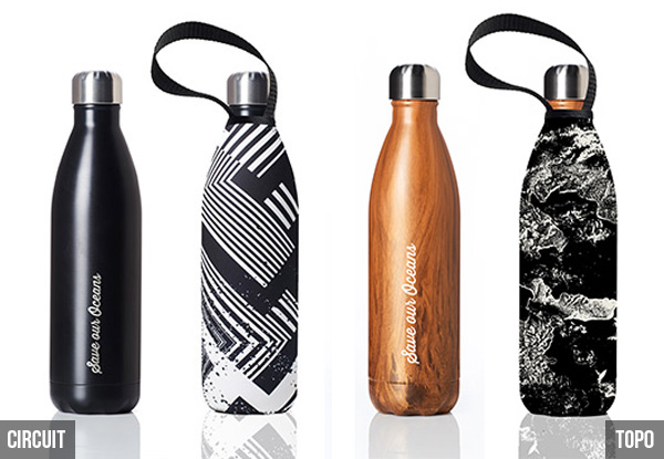 BBBYO 750ml Future Bottle with Carry Cover - Ten Styles Available