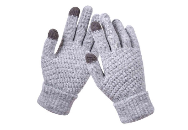Unisex Warm Winter Touch Screen Gloves - Nine Colours Available