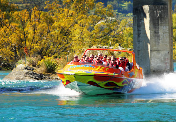 25-Minute Jet Boat Ride for One Adult - Options for Two or Four Adults