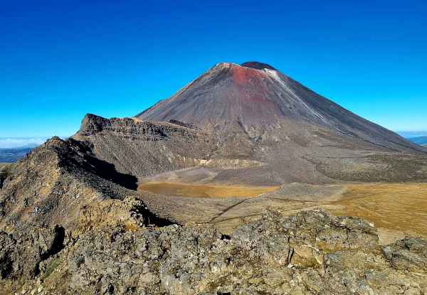 Tongariro Alpine Crossing 1-Way Shuttle from Ketetahi Road for One - Options for up to 21 People - Valid from 1st October 2025 - 30th April 2026
