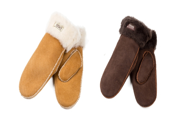 OZWEAR UGG Sheepskin Mittens - Two Colours & Four Sizes Available