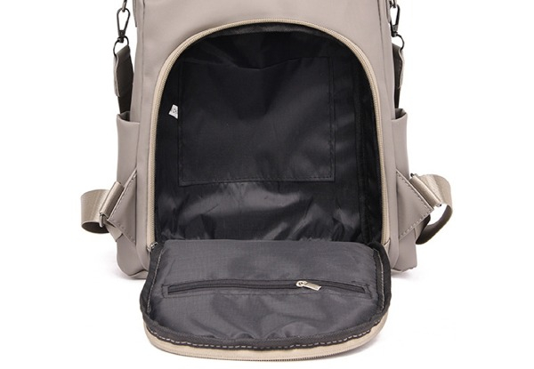 Women's Anti-Theft Water-Resistant Rucksack - Two Colours Available