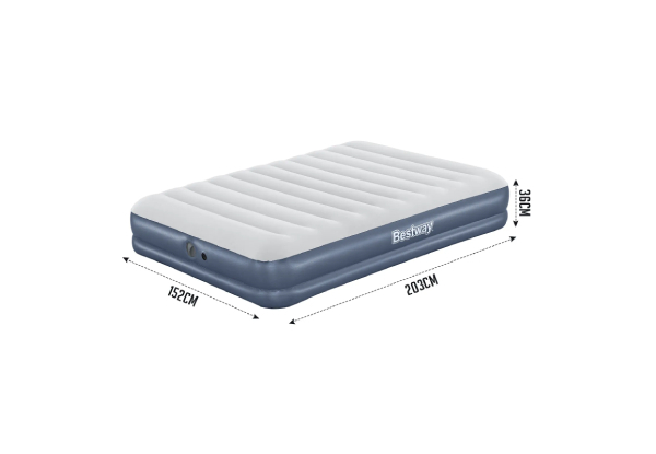 Bestway Queen Air Mattress with Built-in Rechargeable Pump