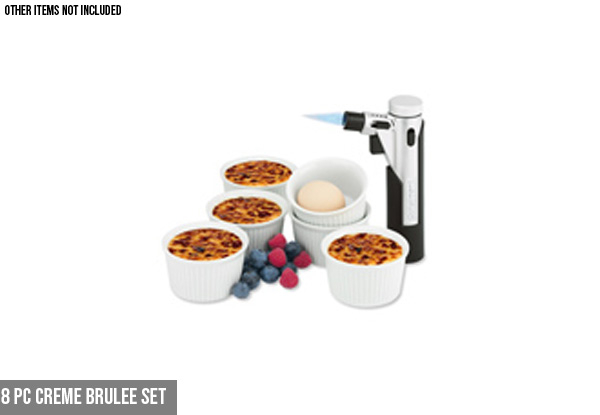 Creme Brulee Range - Four Options Available