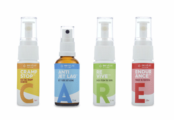 Choice of Any Two Sprays from NZ Natural Formulas Range