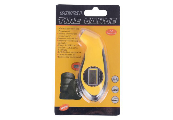 Digital Tire Pressure Gauge - Option for Two with Free Delivery