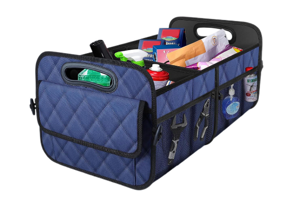 Car Trunk Organiser Storage with Six Pockets - Available in Three Colours