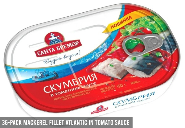 Tinned Fish Range - Five Options Available