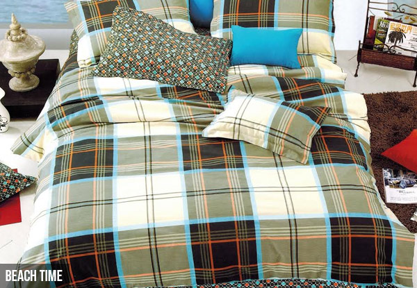 From $49 for a 100% Cotton Duvet Set - Three Sizes Available