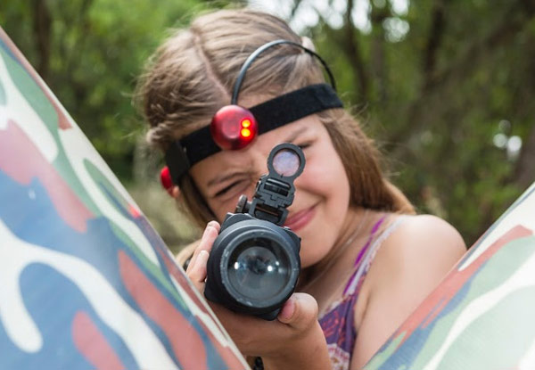 60-Minutes of Laser Tag for One Player with Options for up to Eight